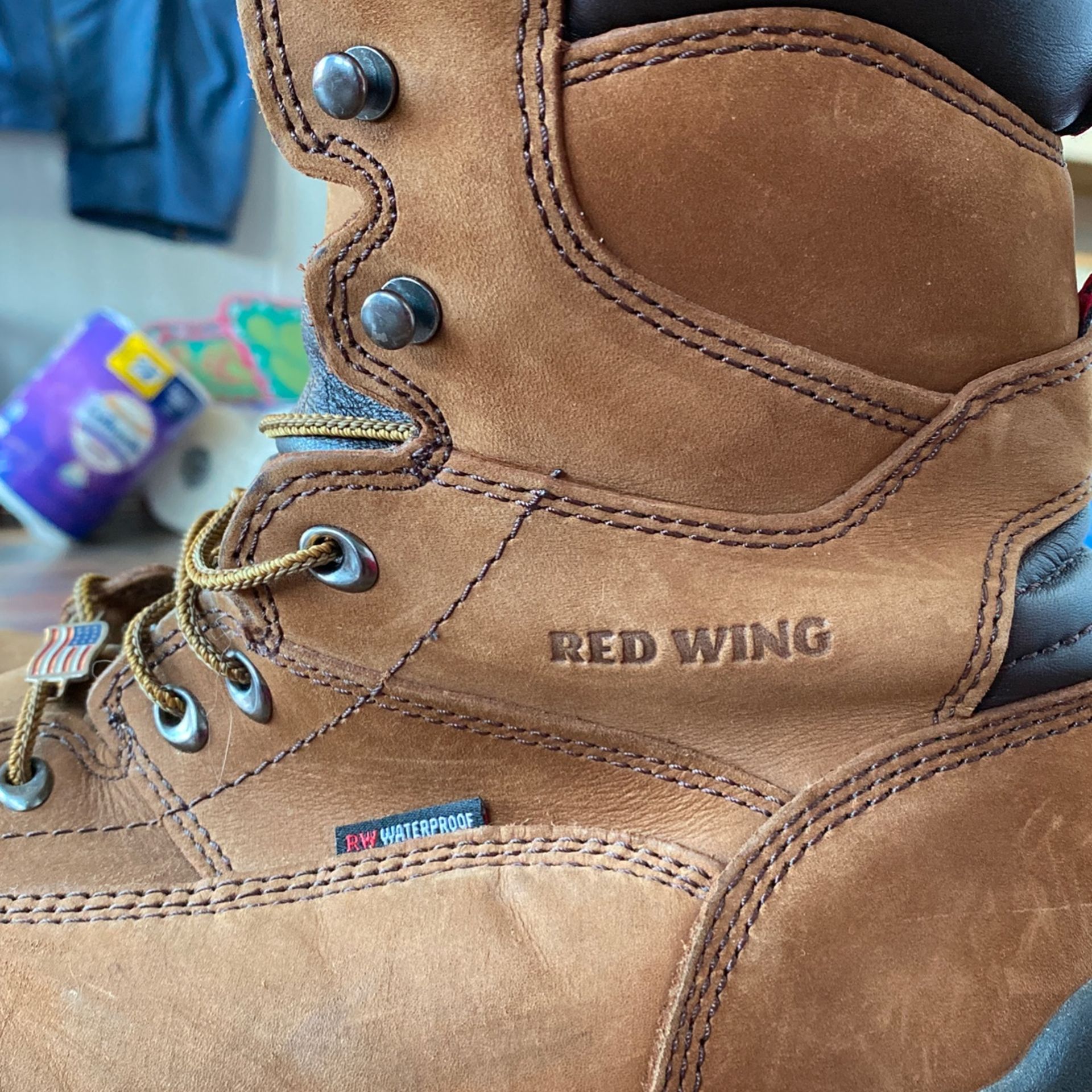 Red Wing Steel Toe Boots