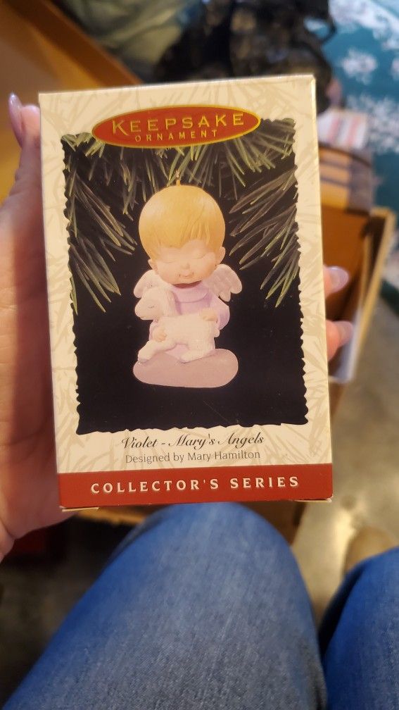 Barbie Dolls And Hallmark Ornaments