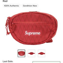 Supreme Shoulder Bag Red And Supreme Headband Red  Thumbnail