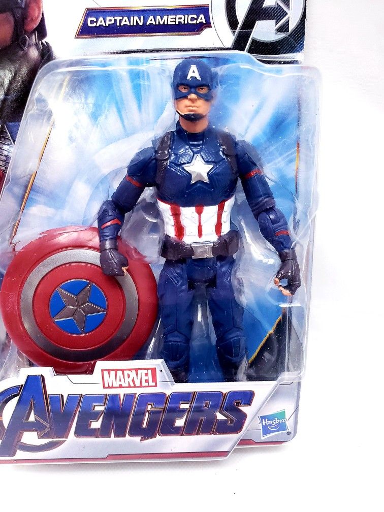 Hasbro Marvel Avengers CAPTAIN AMERICA 6 Inch Action Figure NEW
