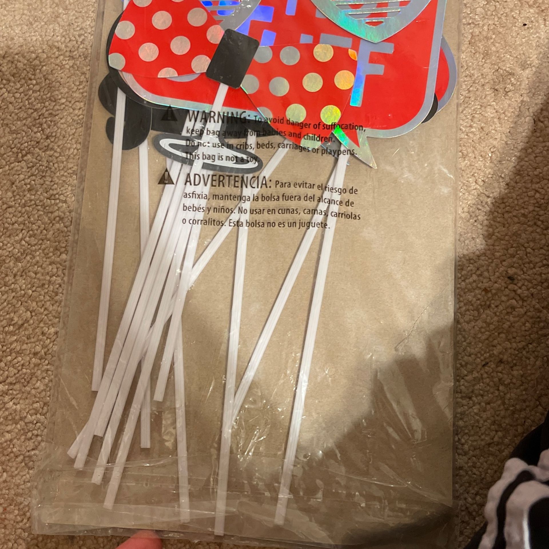 Photo Booth Paper Props.