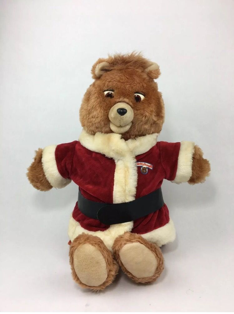 Vintage Retired 1984-1985 TEDDY RUXPIN Talking Toy Bear With Tape (The Airship) Works DS USA Sound Works