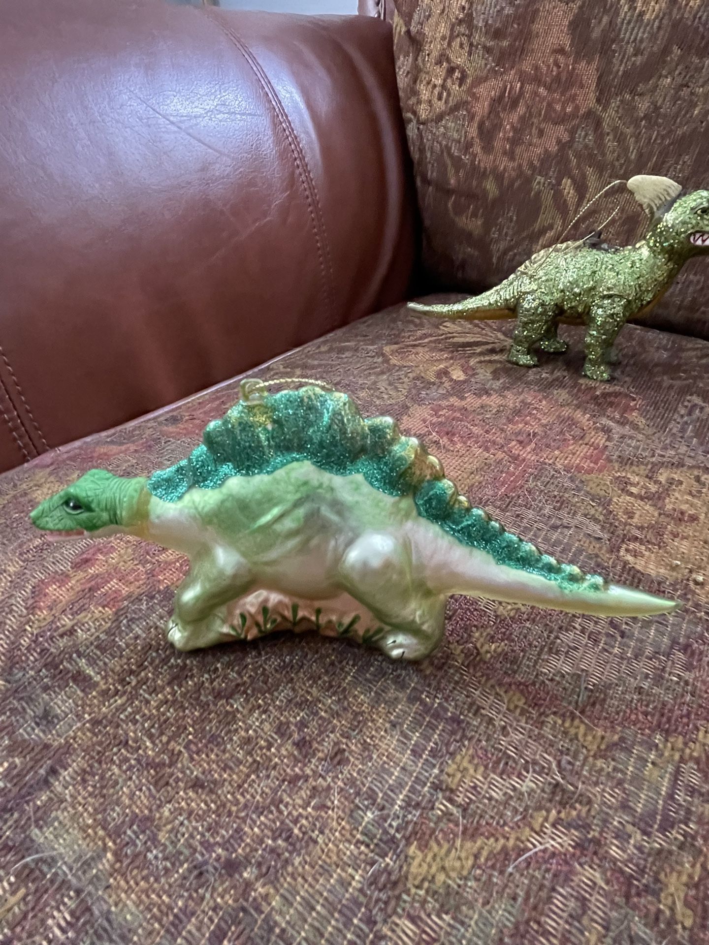 Blown Glass Dinasour Orniments