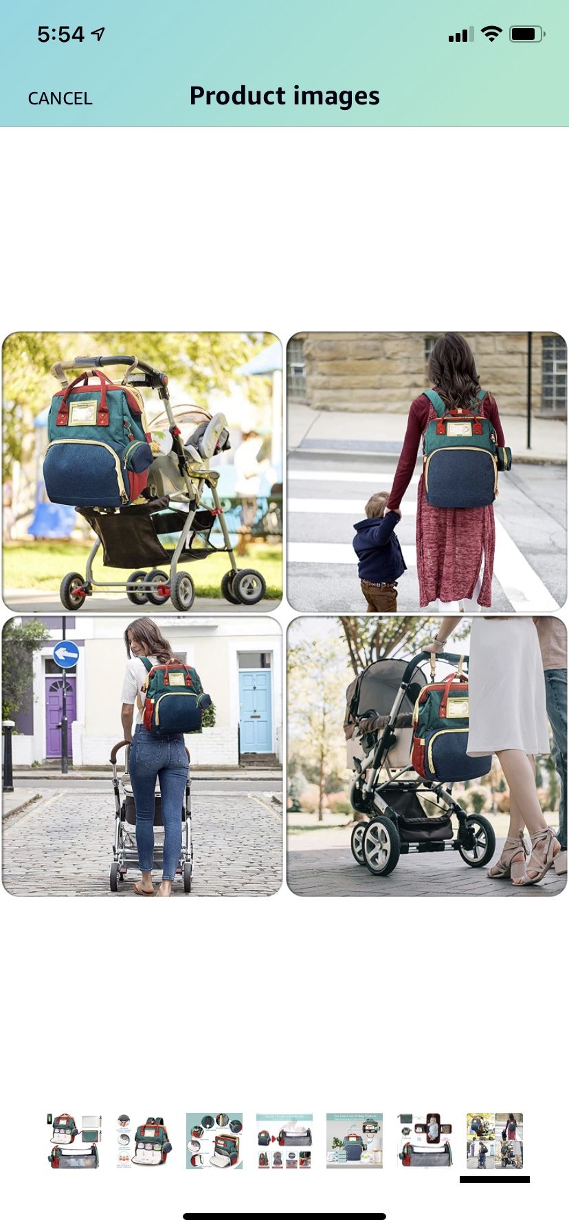3 In 1 Diaper Bag Backpack