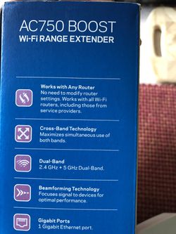 Wi-Fi Linksys Smart Router W/  Range Extender & Arris Modem Thumbnail