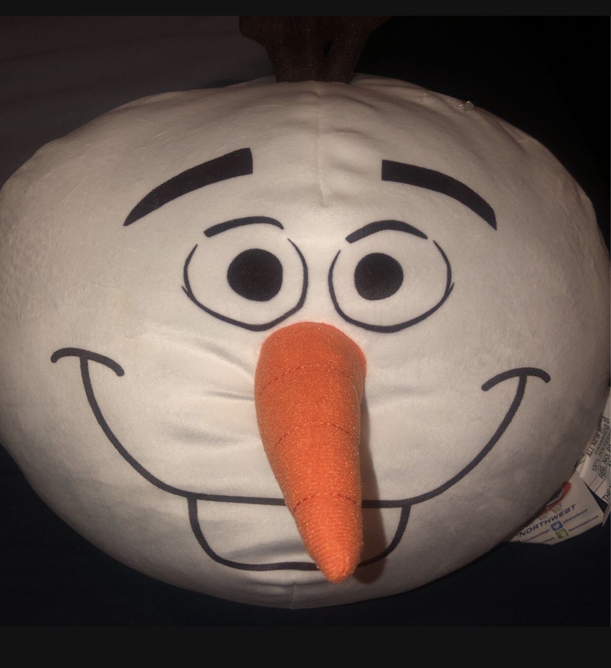 Frozen 2 Olaf Cloud Pillow