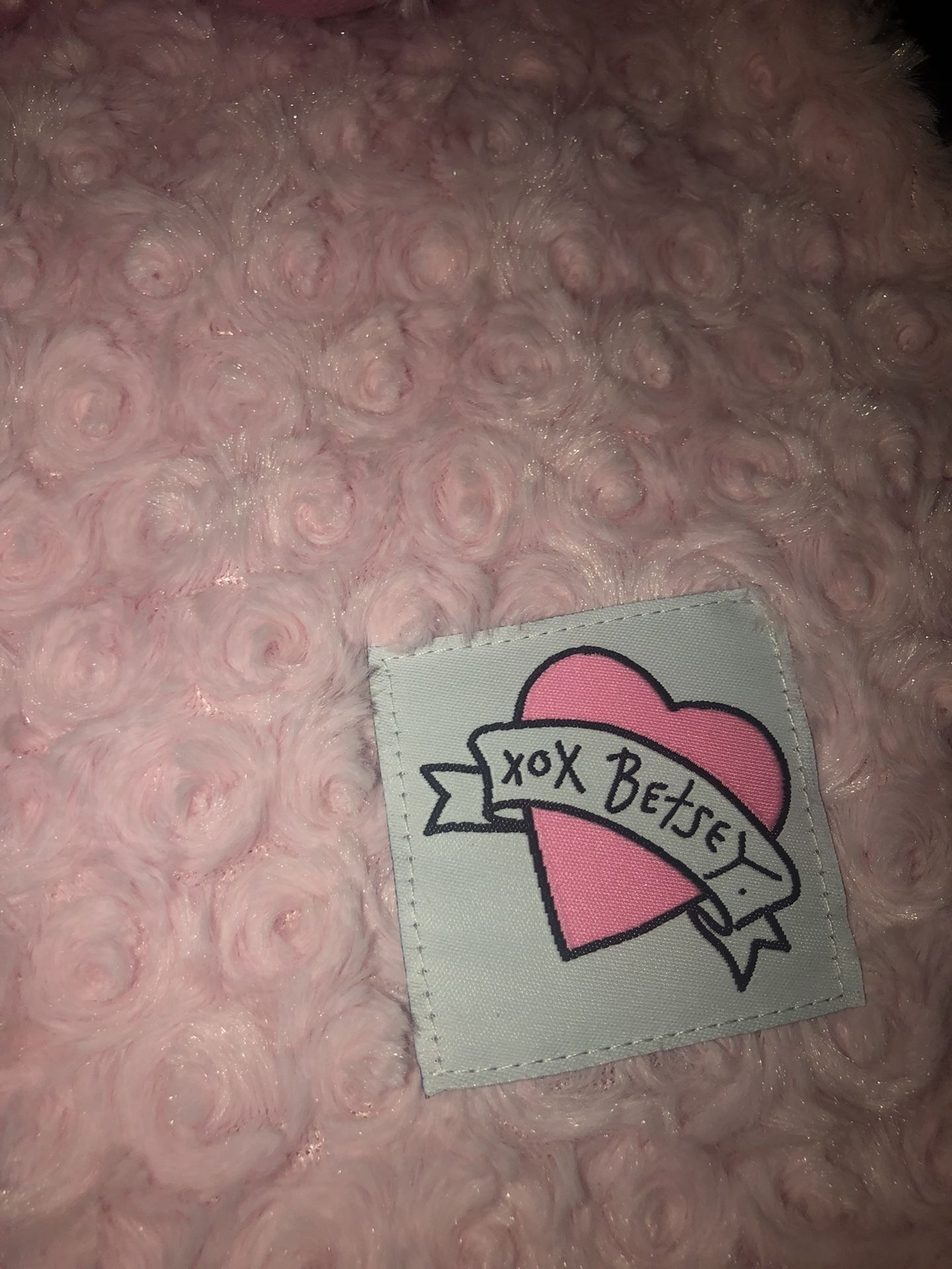 Infant Girls Plush Blanket And Neck Pillow