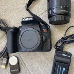 Canon EOS Rebel T7i Camera Set Thumbnail