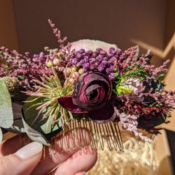 Wedding Floral Hairpiece Thumbnail