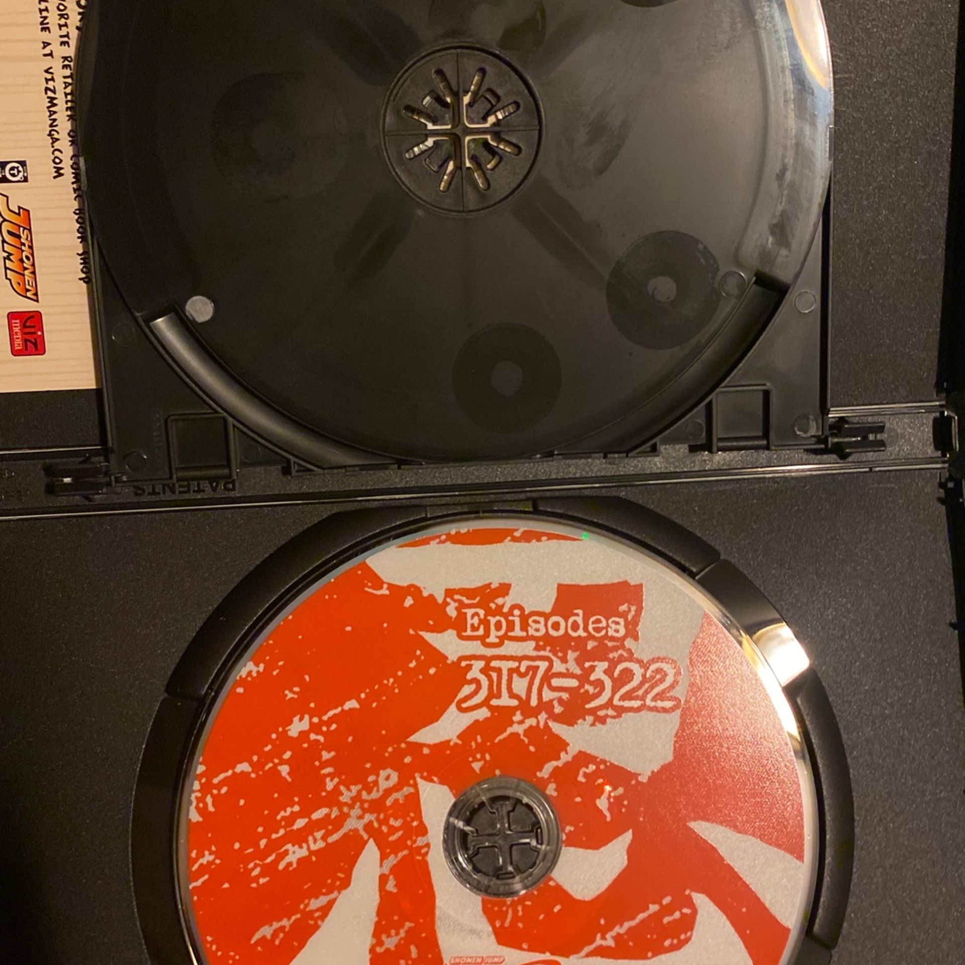 NARUTO SHIPPUDEN (24&25) 4 DISCS SET