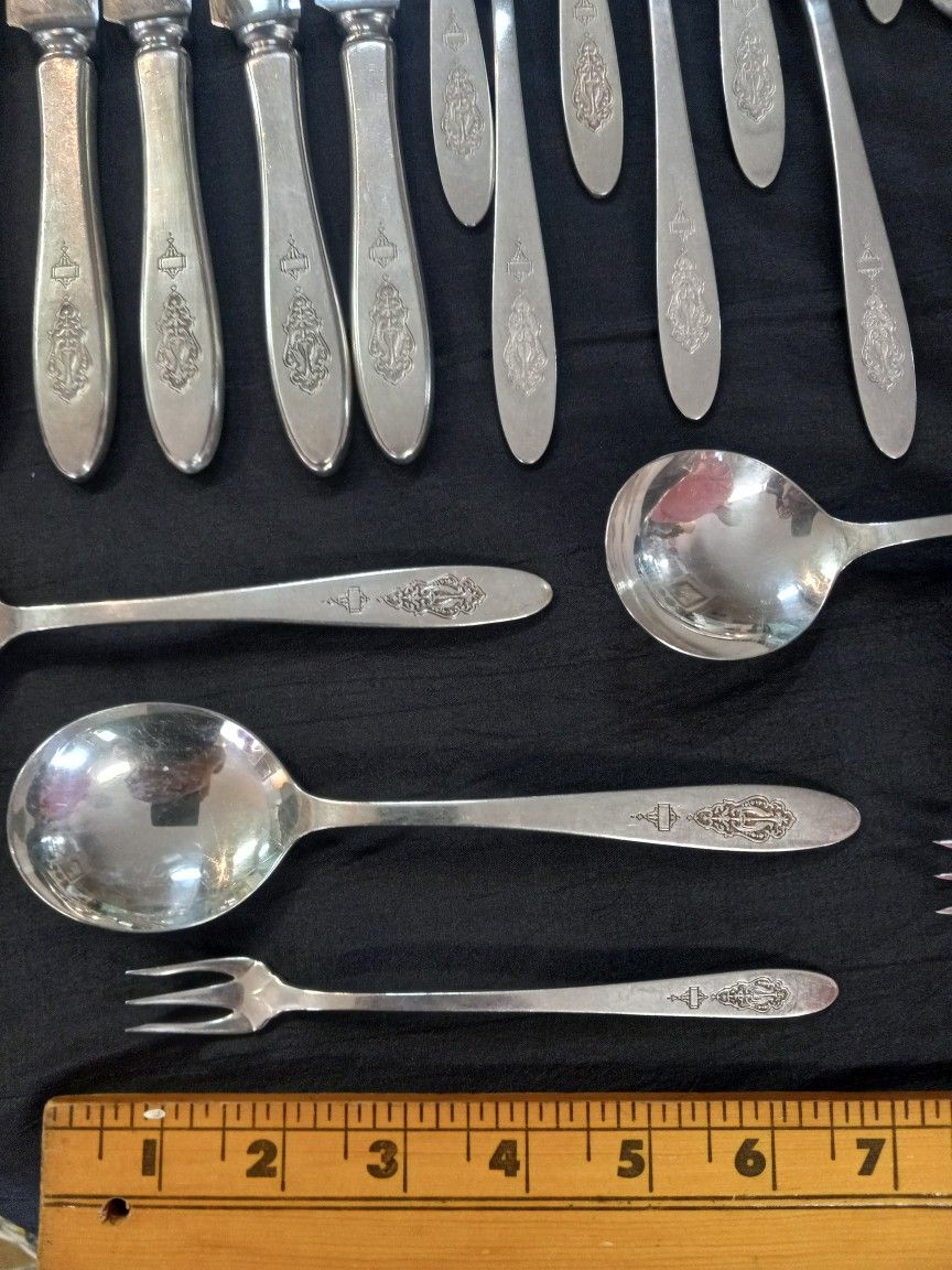 Vintage Silverware Set