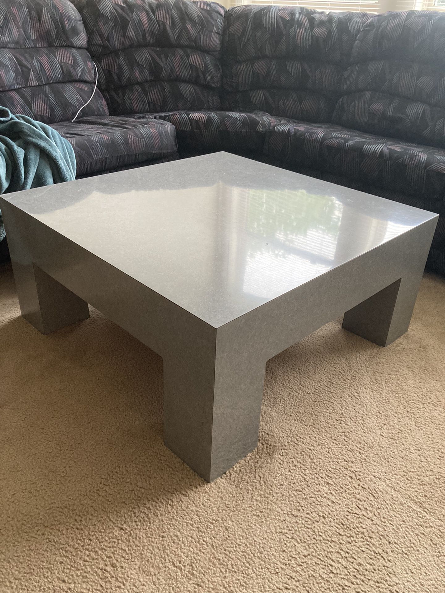 COFFEE TABLE, END TABLE, & LAMPS SET