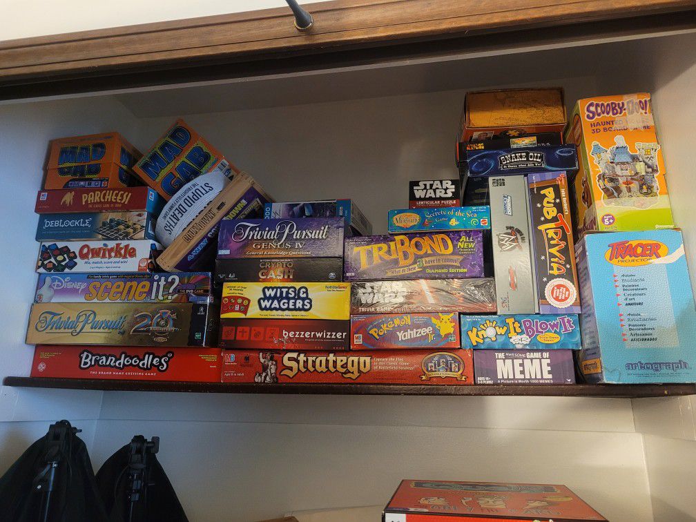 Lots Of Board Games!