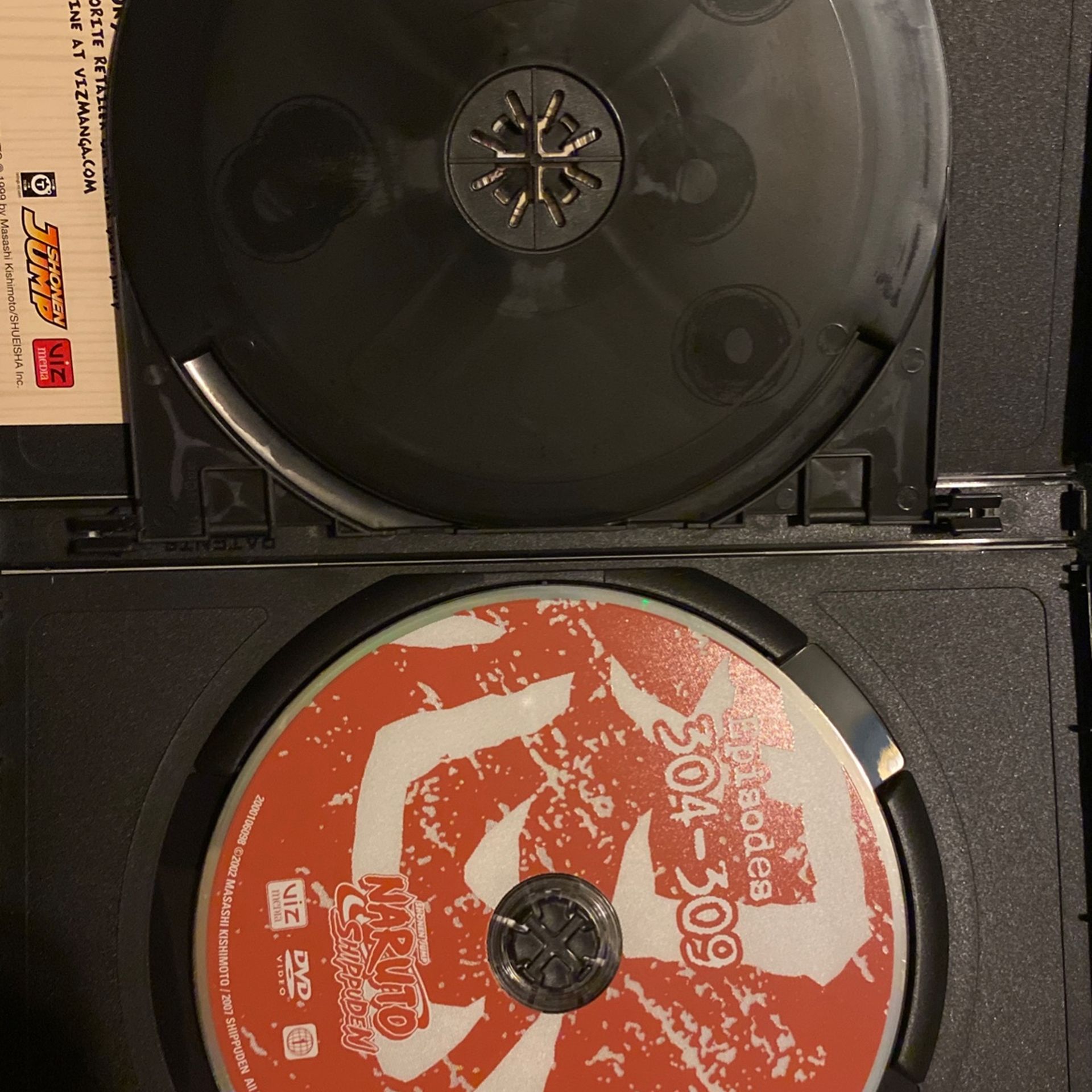 NARUTO SHIPPUDEN (24&25) 4 DISCS SET