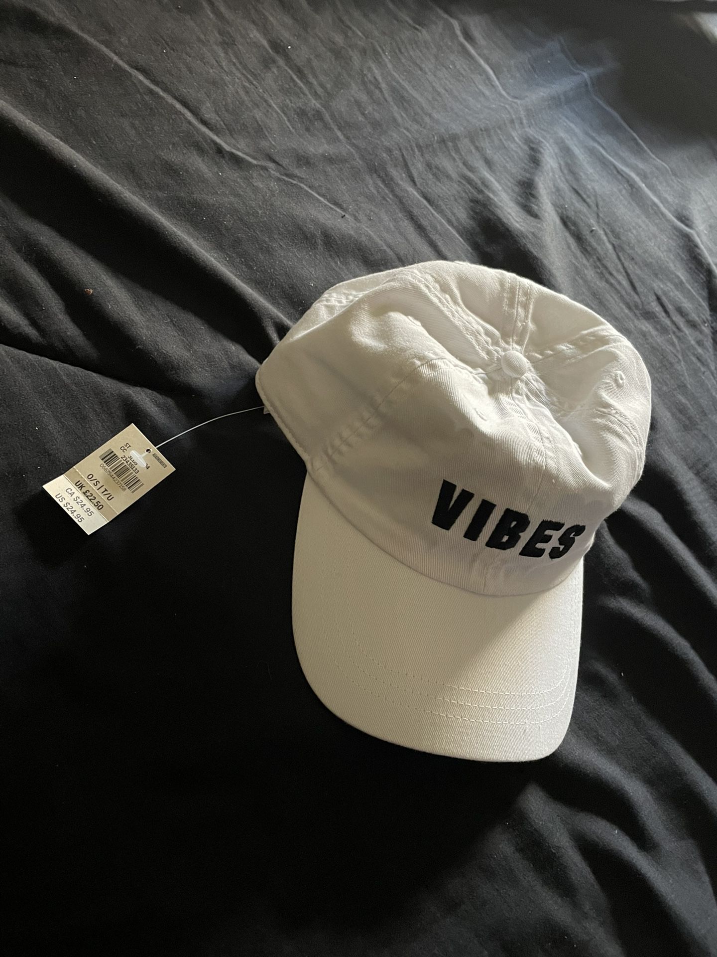 “Vibes” Strap Back Hat