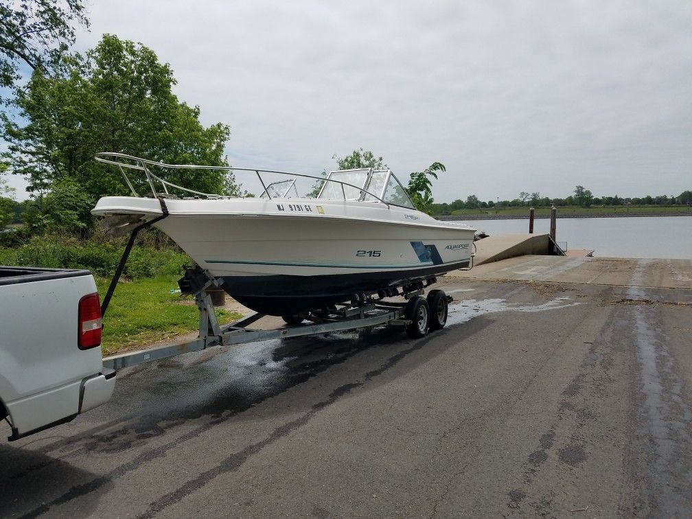 98 aquasport 200 horsepower Evinrude outboard motor