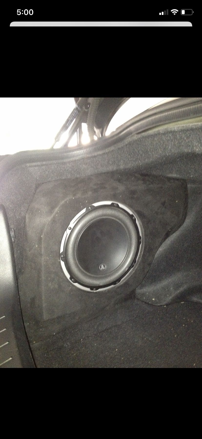 Custom 10” Subwoofer Box for Infiniti G35/G37 Sedan for Sale in Denver, CO OfferUp