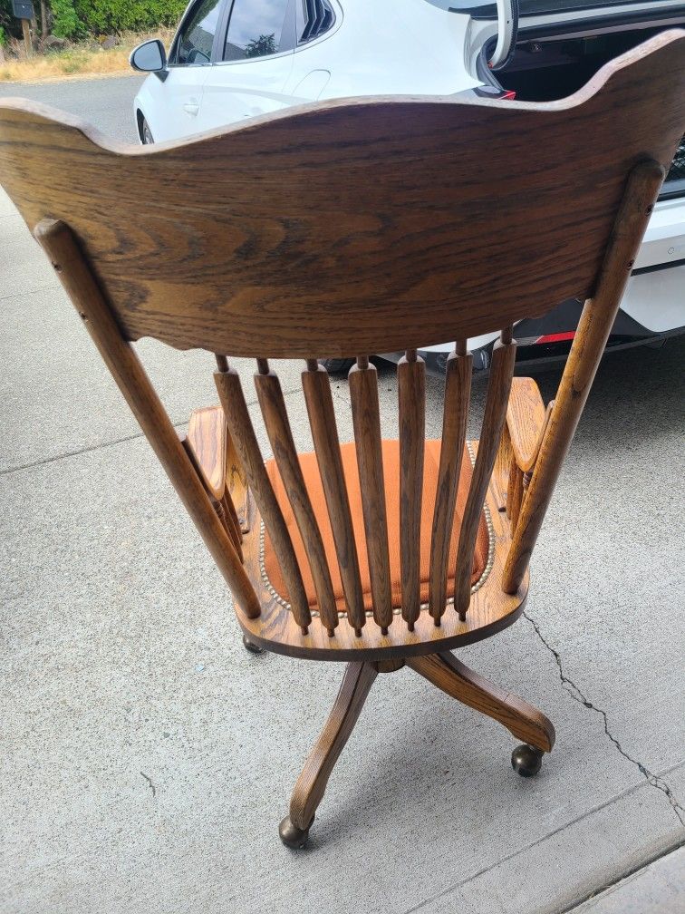 Vintage Oak Office Cair