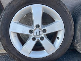 Honda 16 inch aluminum wheels. Fits Honda and Acura 5 on 4.5 - T02391 Thumbnail
