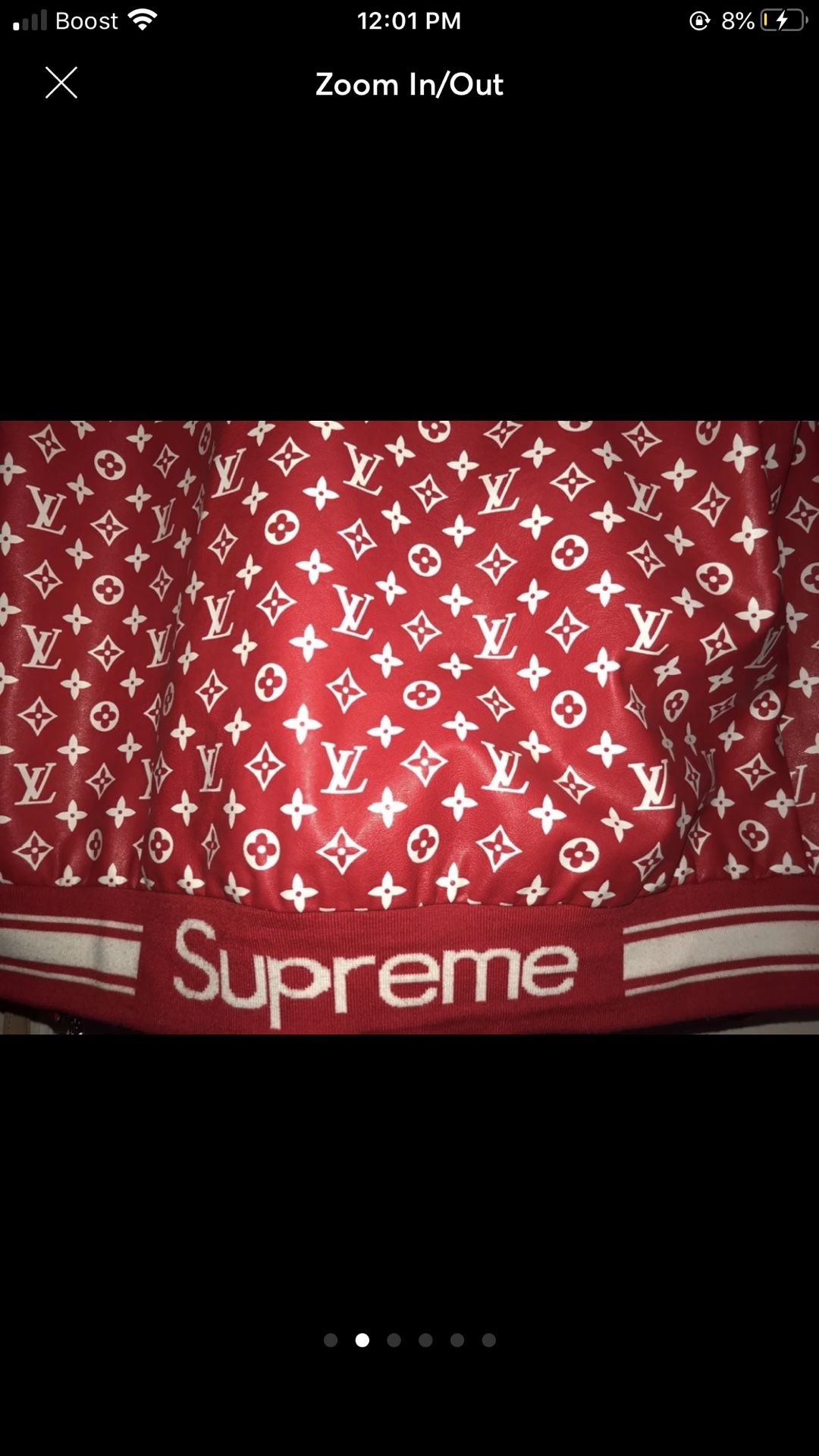LOUIS V X SUPREME JACKET