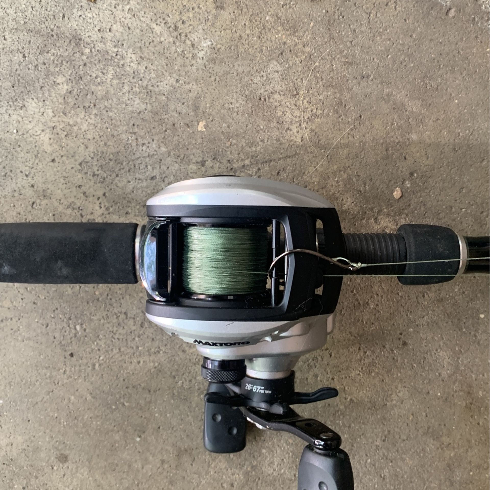 Abu Garcia Maxtoro On Denali Rod