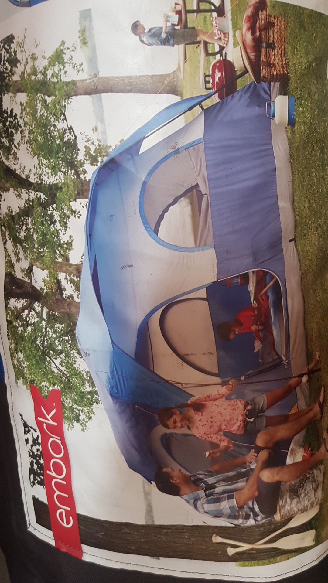 Camping tent for 8