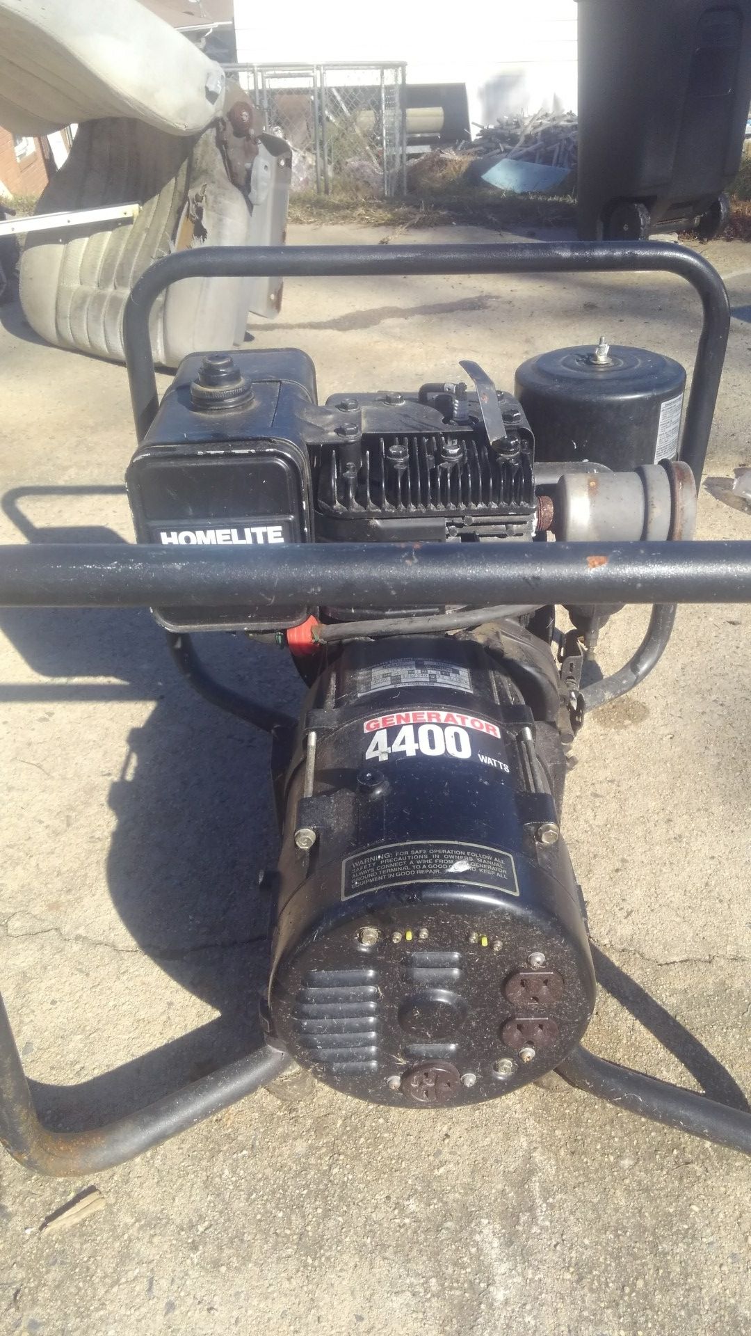4400 Watt Homelite Generator for Sale in Trinity, NC OfferUp