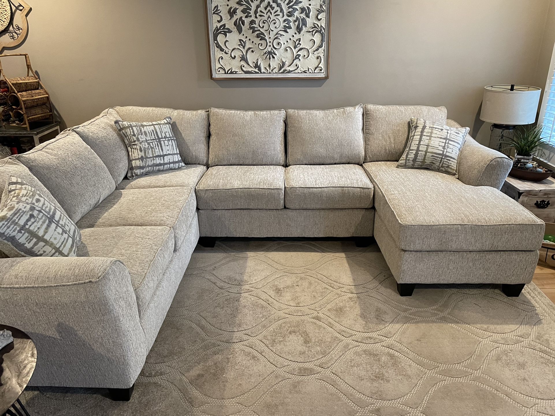 New Sectional Grey 