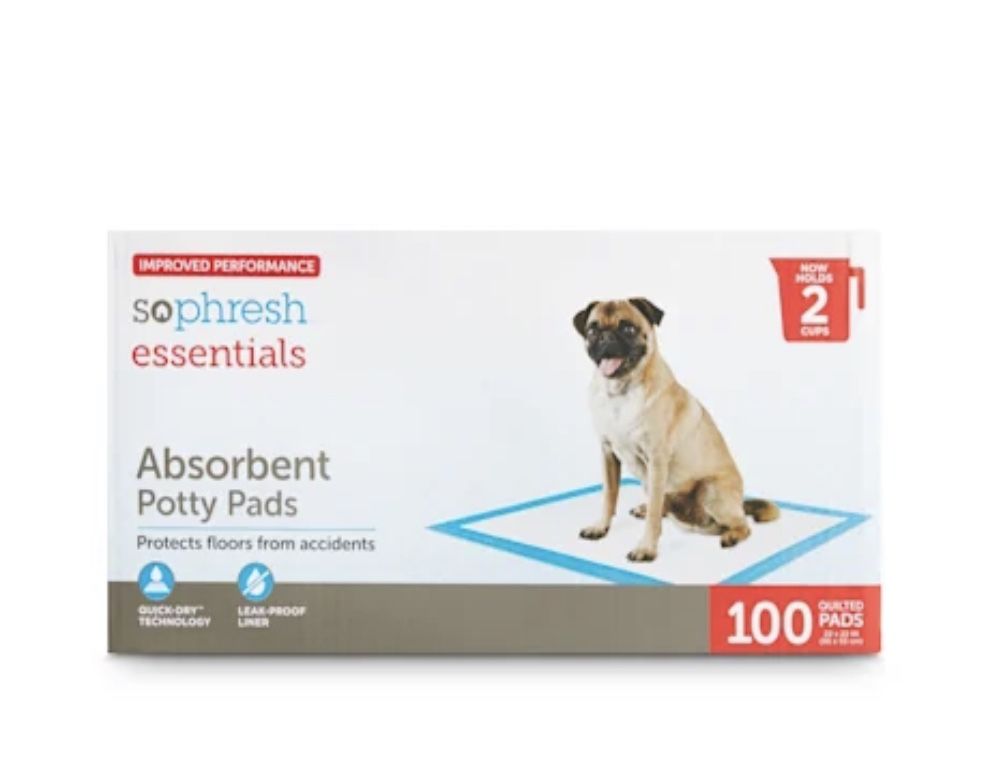 Absorbent potty Dog Pads
