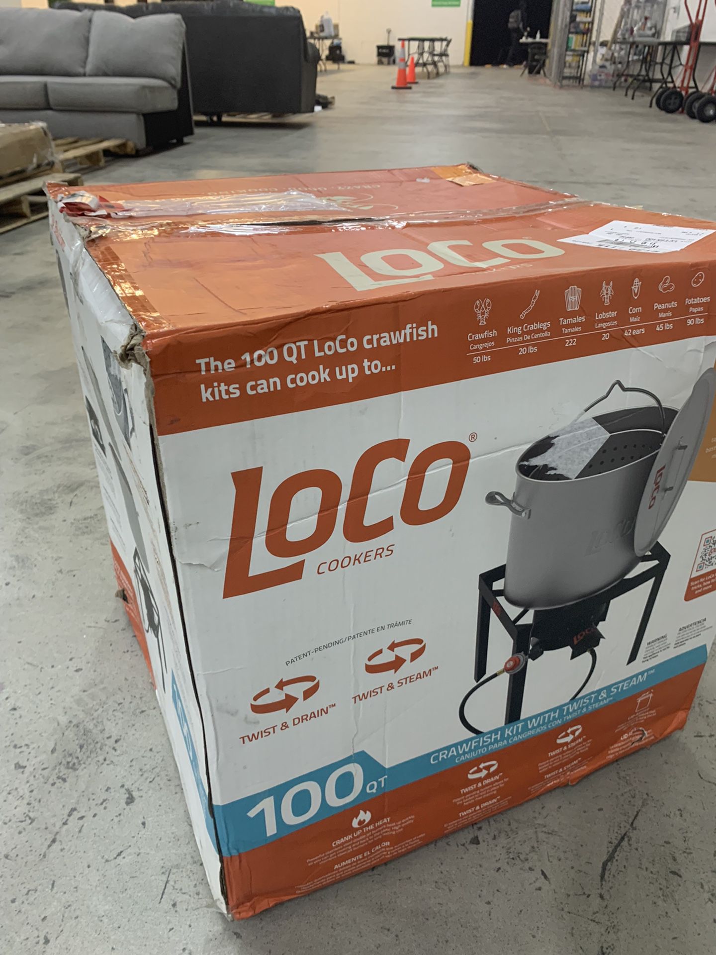 LoCo 100 QT Crawfish Kit