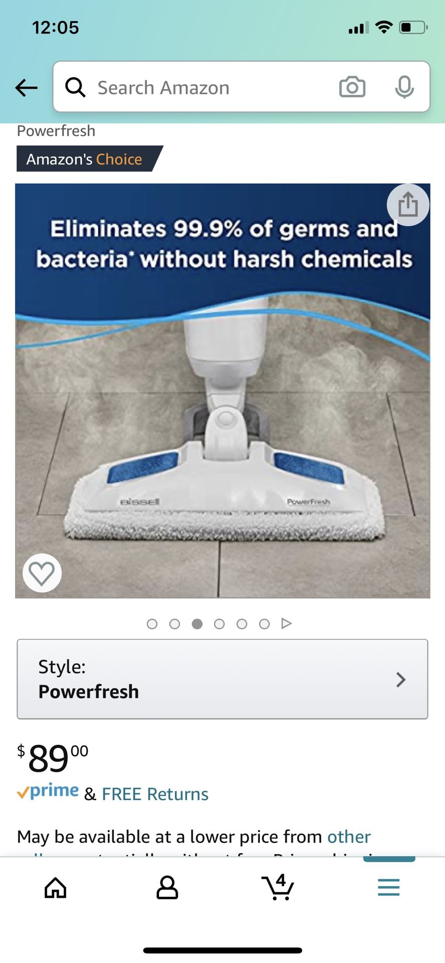 Bissel Steam Mop