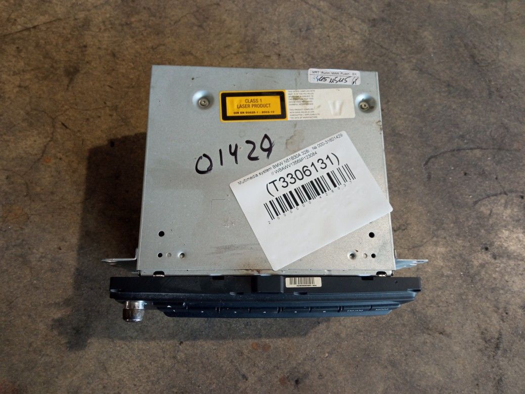 Multimedia System For 2009 BMW 3-Series Stock 01429