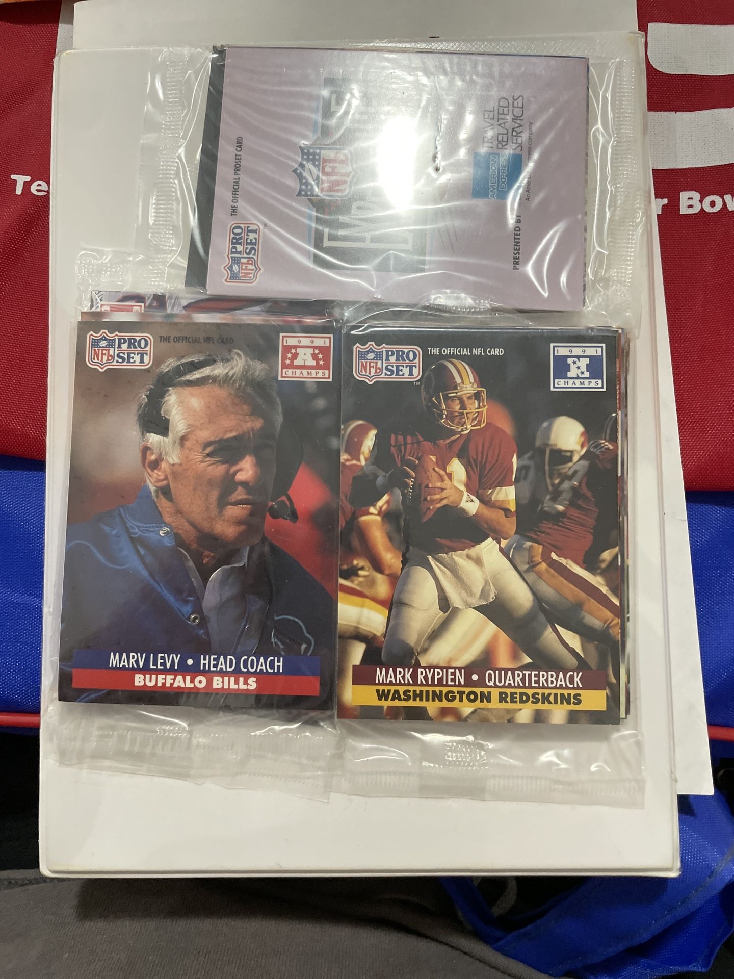 Super Bowl XXVI Ticket And Seat Cushion