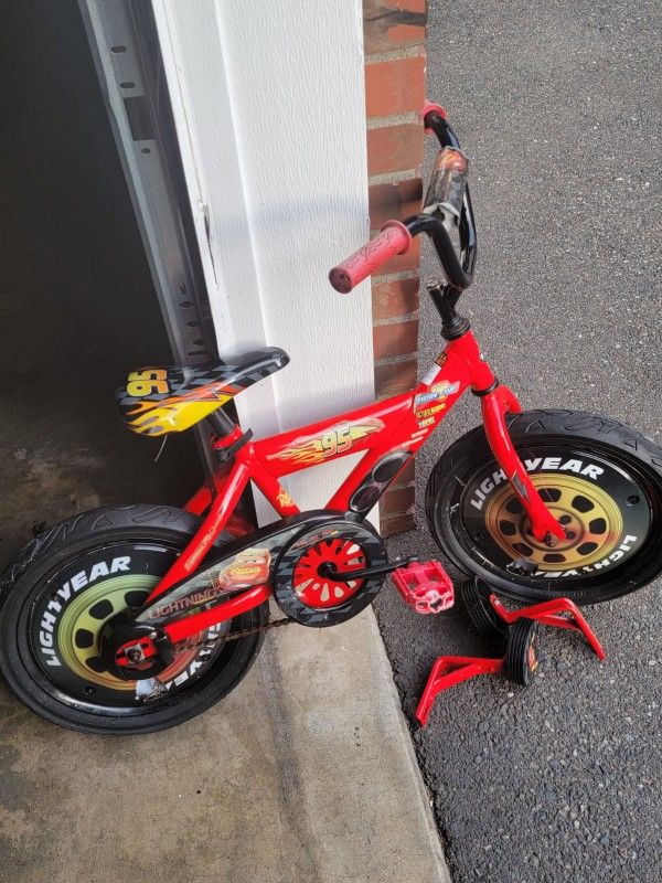 Boys Bicycle In Good Shape With Balance Tires
