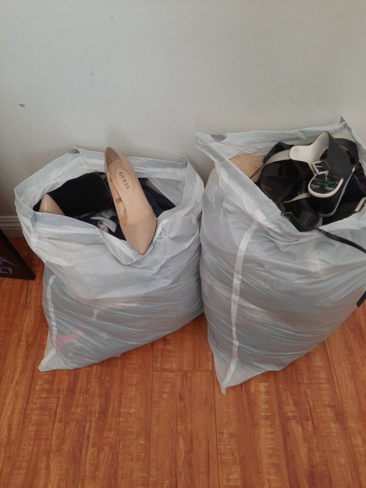Bags Of Clothing And Shoes