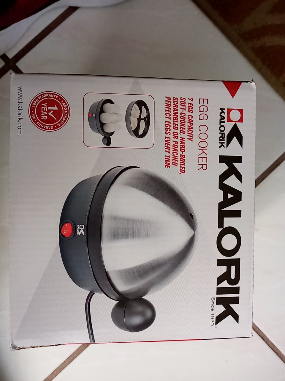 Kalorik egg cooker