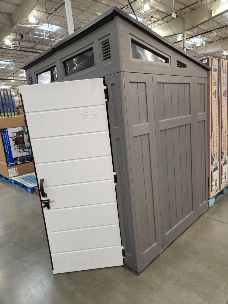 suncast-6-x-5-modern-storage-shed-is-799-99-in-costco-for-sale-in