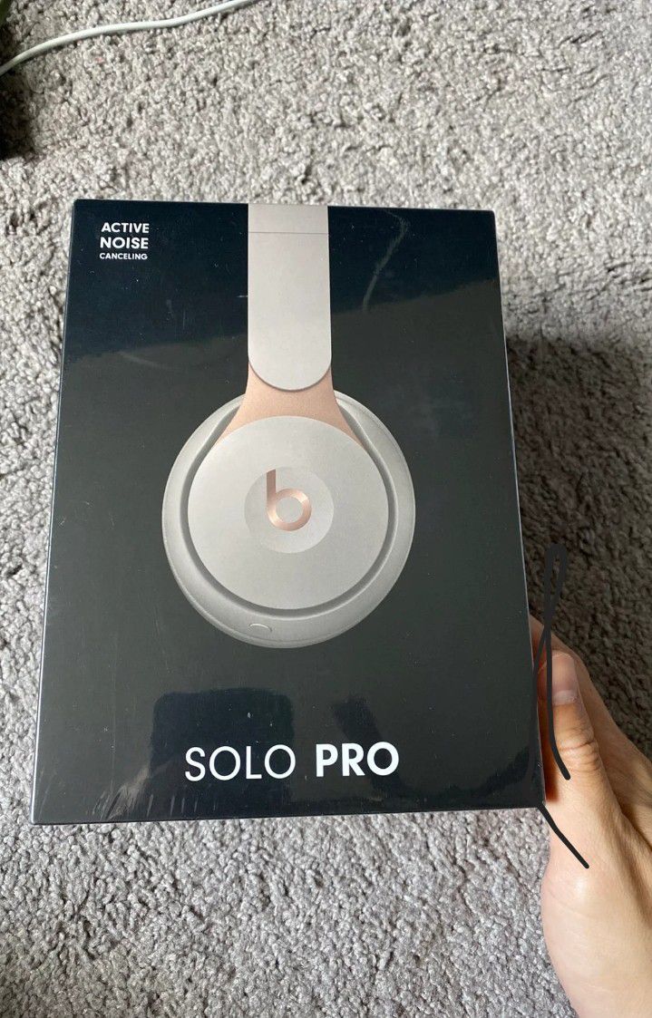Beats by Dr. Dre Solo Pro Wireless On-Ear Portable Headphone in GRAY H1 upgrade