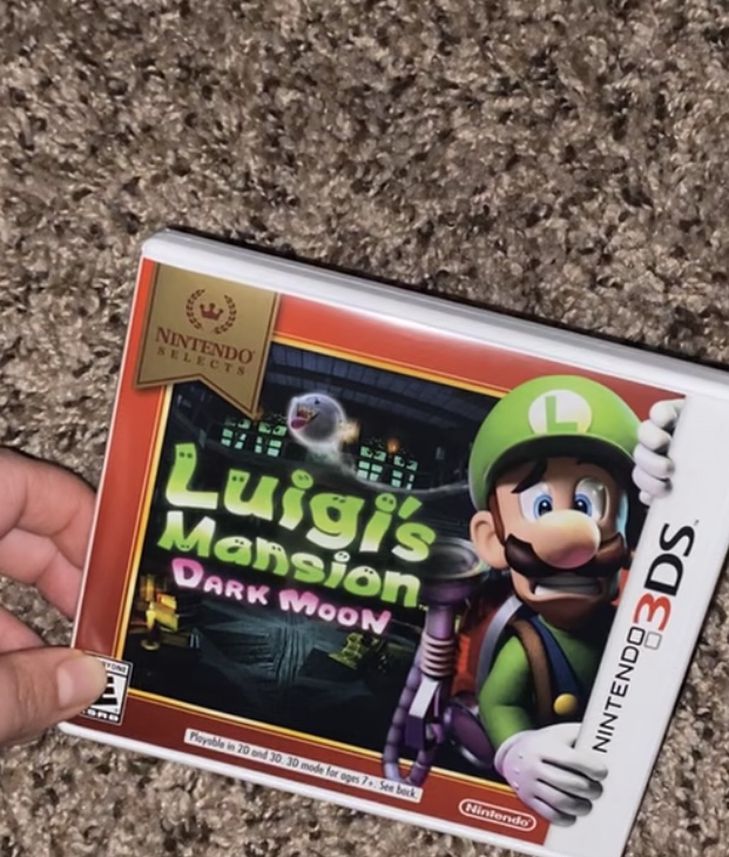 Luigis Mansion Dark Moon Nintendo 3DS Game