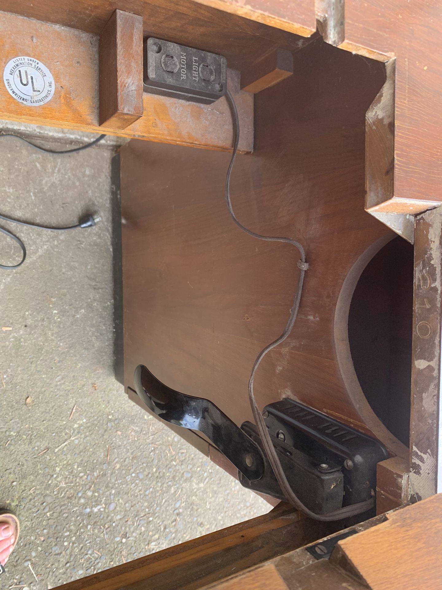 Vintage Sewing Table