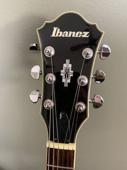 Ibanez AS73 with Seymour Duncan JB/Seth Lover pickups, bag Thumbnail