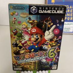 Mario Party 6 Nintendo GameCube Japan Complete with Disc, Case and Manual Thumbnail
