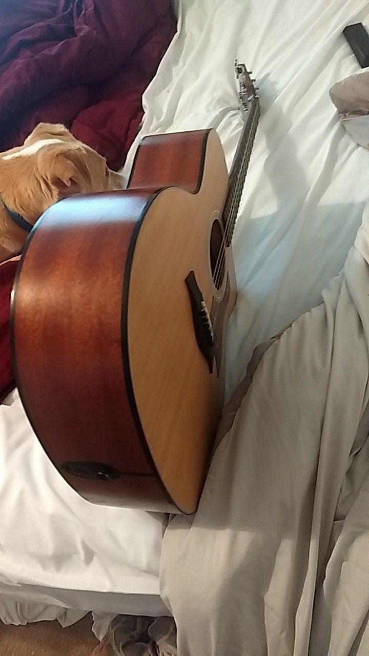 Taylor acoustic electric guitar