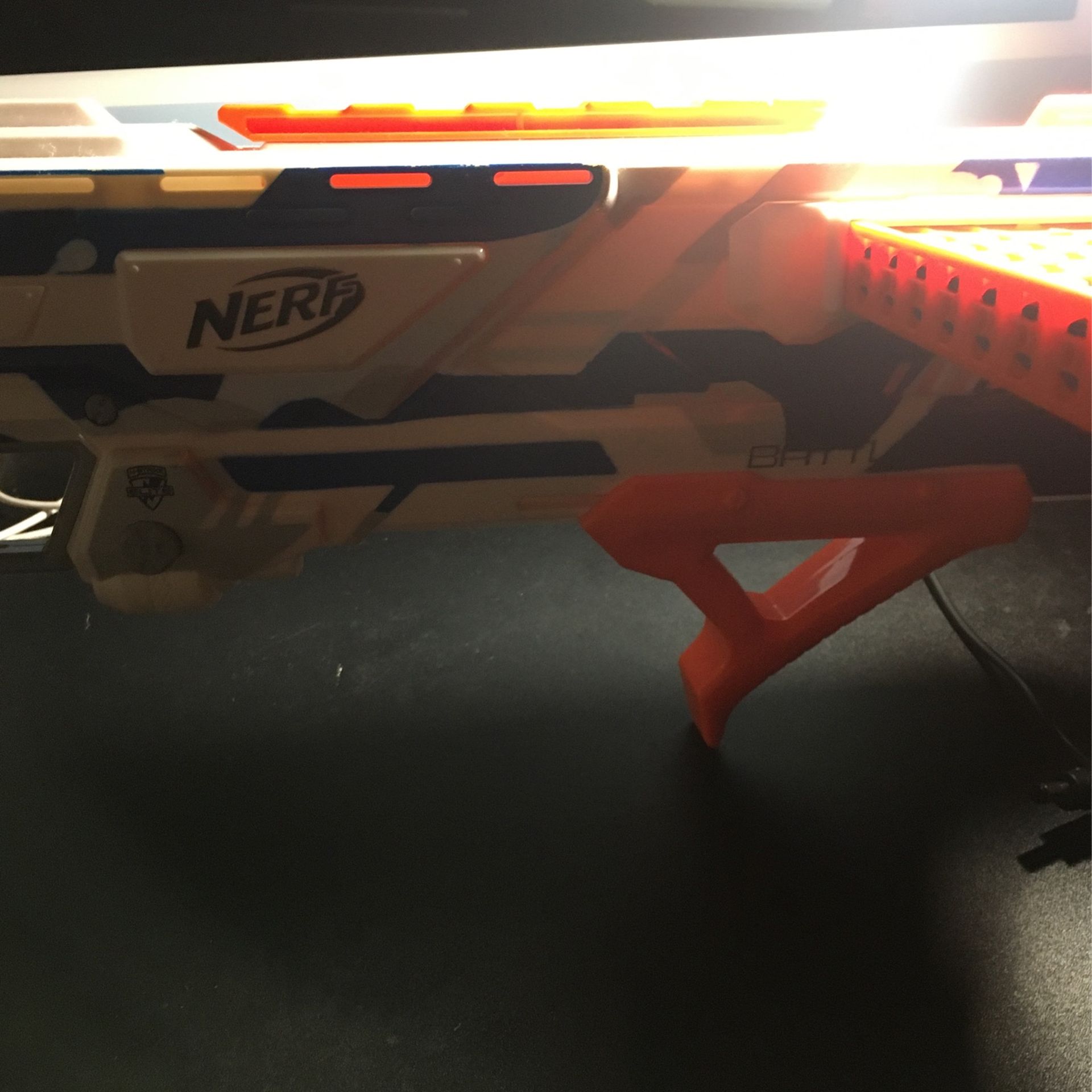 Nerf Gun With 10 Bullets