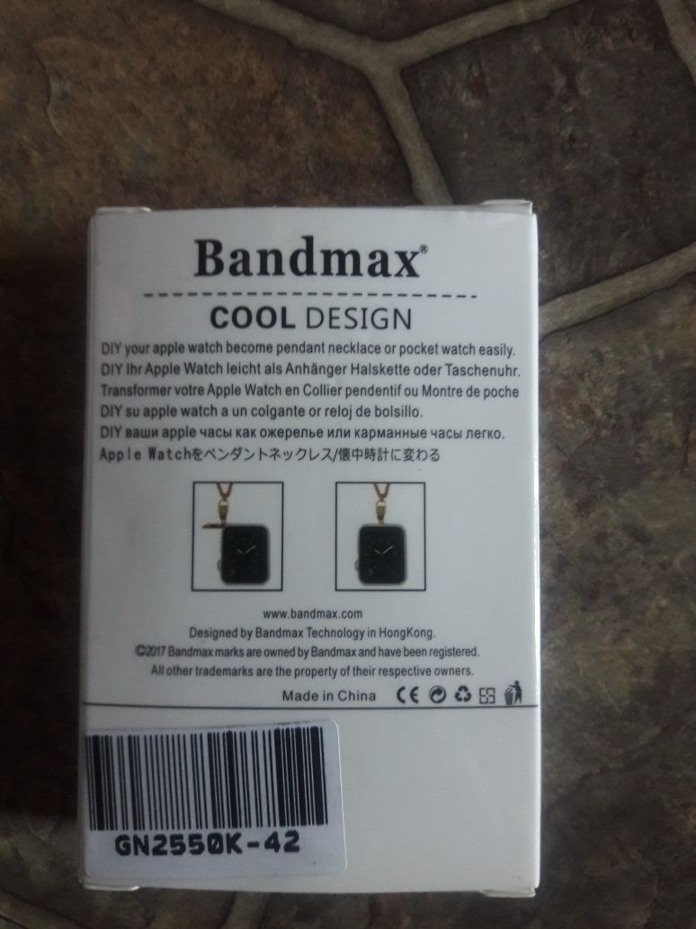 Bandmax necklace forapple watch nuevo 17$