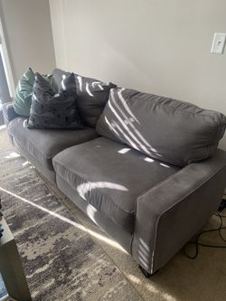 Grey Couch For Sale Need Gone ASAP Thumbnail