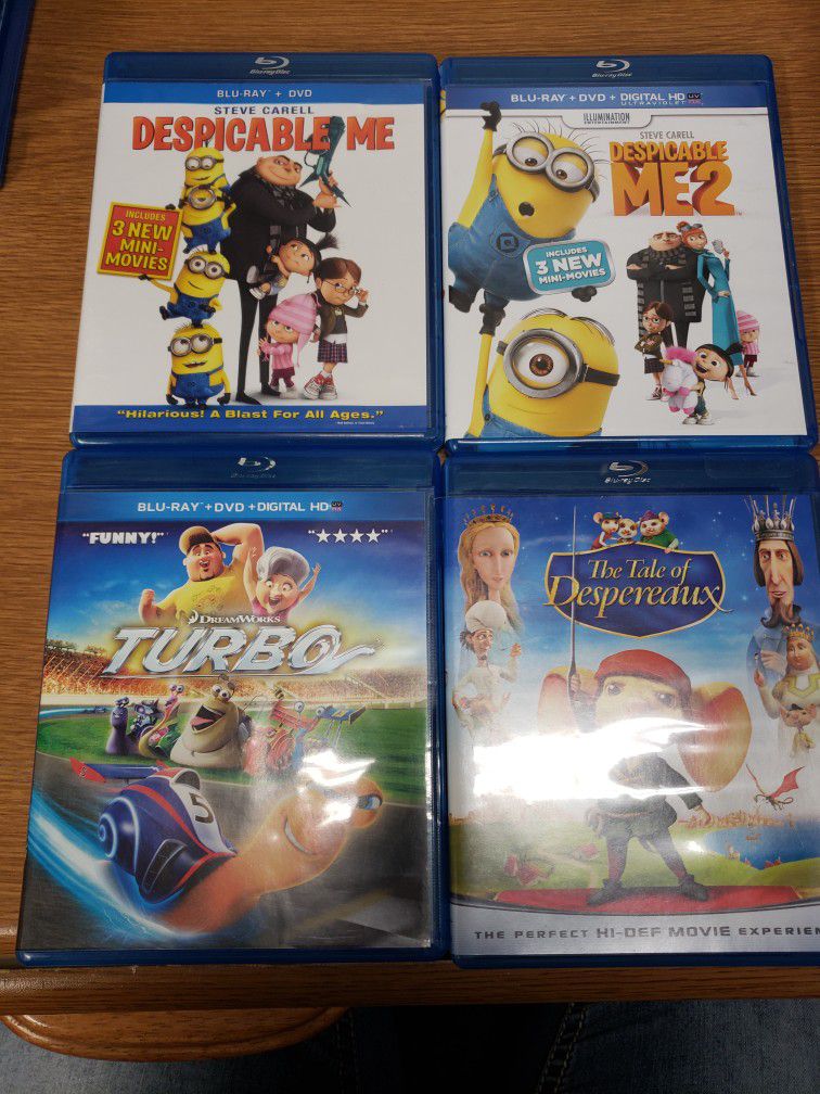 Blu-Ray Movies - $6 each