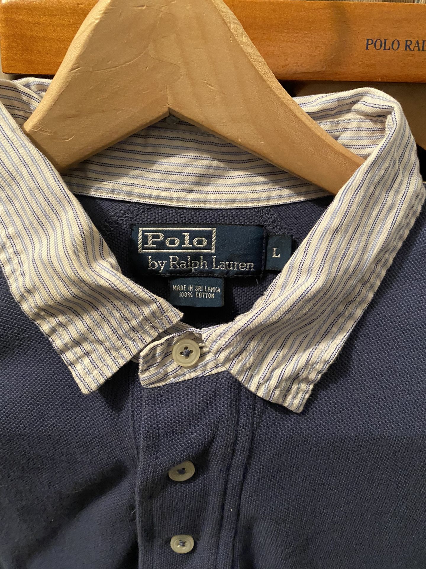 Ralph Lauren Polo Men’s Size Large Polo Shirt With Pocket