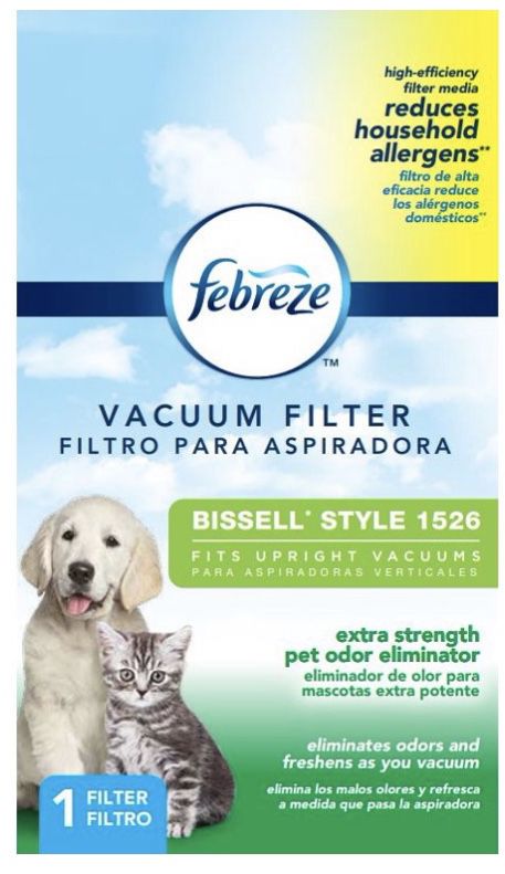 Lot Of 4 NEW Febreze Pet Odor Eliminator Bissell Vacuum Filter Model 1526