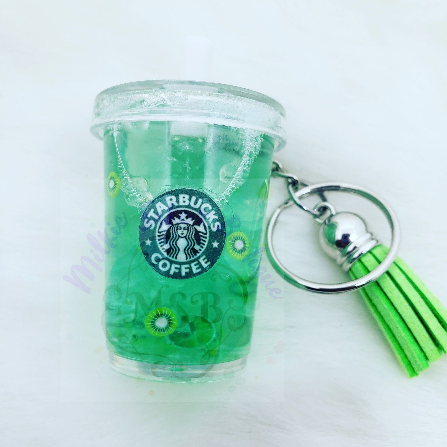 Handmade shaker keychains/ornaments